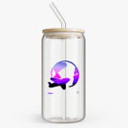 Банка с бамбуковой крышкой