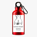 Металлическая бутылка 400 мл UV-DTF