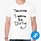 Мужская спортивная футболка