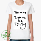 Женская футболка органик