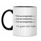 Кружка двухцветная