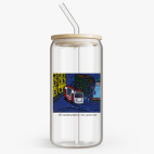 Банка с бамбуковой крышкой