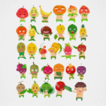 Фрукты, Овощи и Ягоды