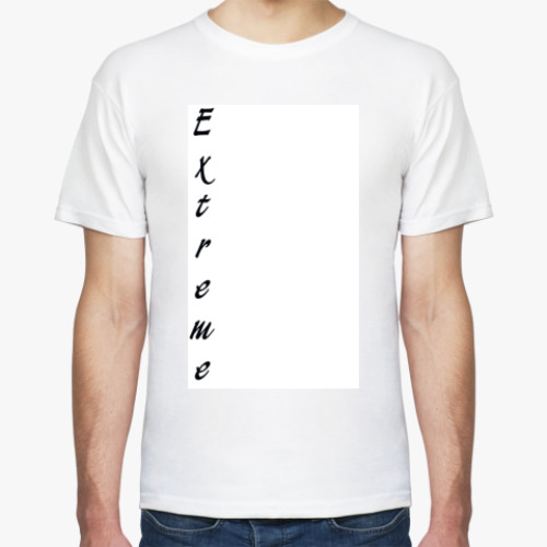 Футболка с принтом экстрим