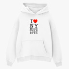 Толстовка худи оверсайз