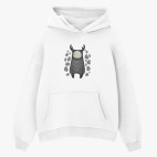 Толстовка худи оверсайз