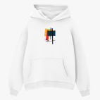 Толстовка худи оверсайз