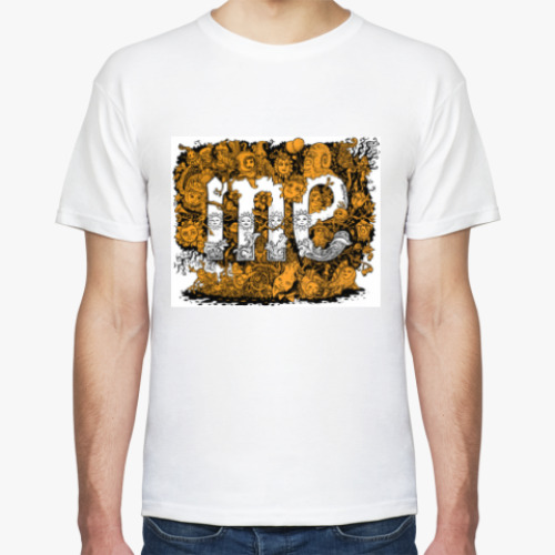 Футболка с принтом me