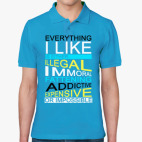 Мужская рубашка поло