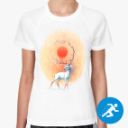 Женская спортивная футболка