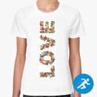 Женская спортивная футболка