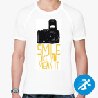 Мужская спортивная футболка