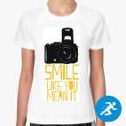 Женская спортивная футболка