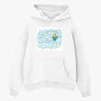 Толстовка худи оверсайз