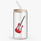 Банка с бамбуковой крышкой