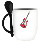 Кружка с ложкой