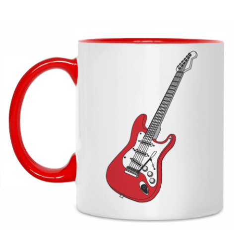 Кружка с принтом Guitar