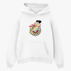 Толстовка худи оверсайз