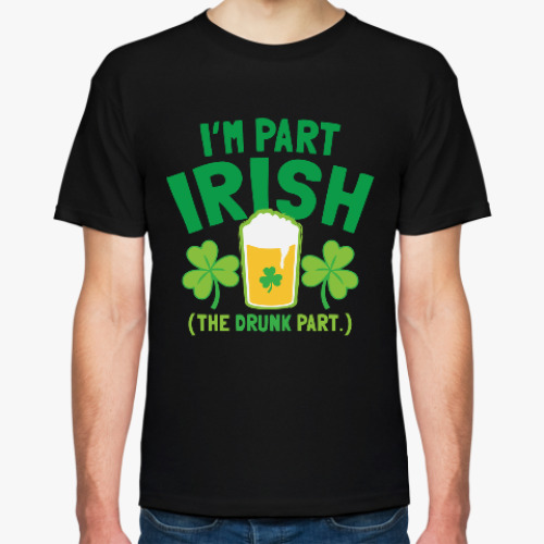 Футболка с принтом Ирландец