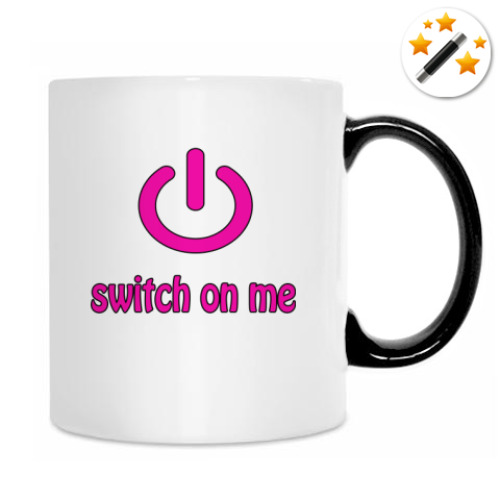 Кружка-хамелеон с принтом Switch on me
