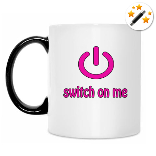 Кружка-хамелеон с принтом Switch on me