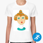 Женская спортивная футболка