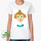 Женская футболка органик