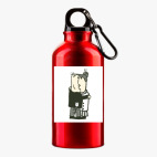 Металлическая бутылка 400 мл UV-DTF