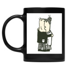 Кружка цветная UV-DTF