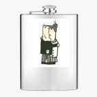 Фляжка стальная