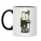 Кружка двухцветная