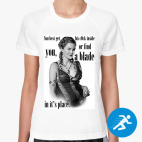 Женская спортивная футболка