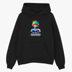 Толстовка худи оверсайз