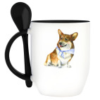 Кружка с ложкой