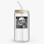 Банка с бамбуковой крышкой