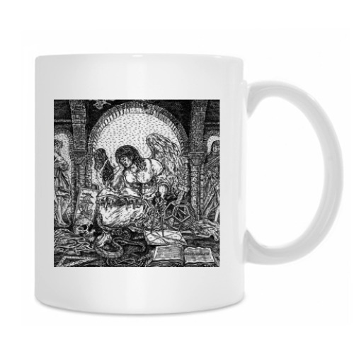 Кружка с принтом Илююзия Смерти 18