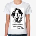 Классическая женская футболка Oscar Wilde