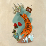 Рыжий кот шалун