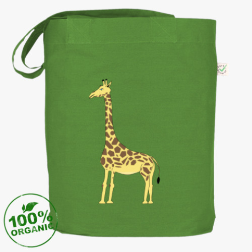 Сумка шоппер с принтом Жираф