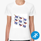 Женская спортивная футболка