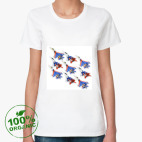 Женская футболка органик