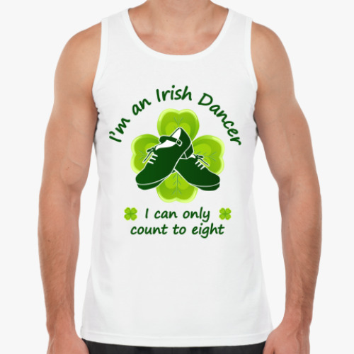 Майка с принтом Irish Dancer