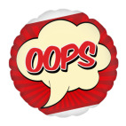 Подушка "круг", 35x35 см OOPS