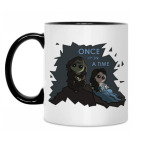 Кружка двухцветная