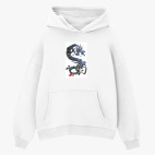 Толстовка худи оверсайз