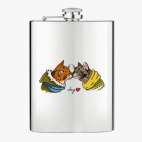 Фляжка стальная