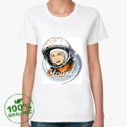 Женская футболка органик