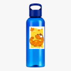 Прозрачная спортивная бутылка