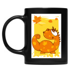 Кружка цветная UV-DTF