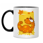 Кружка двухцветная